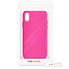 Pouzdro pro Apple iPhone X / iPhone XS, silikonové, růžové, 52975.77