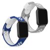 Sada 2 řemínků pro Xiaomi Amazfit GTS / Amazfit GTS 2, silikon, modrá / šedá, 52697.03