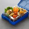 Cutie Bento Navaris cu 4 compartimente, recipient sos, albastru inchis, 49877.02.17