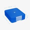Cutie Bento Navaris cu 4 compartimente, recipient sos, albastru inchis, 49877.02.17