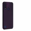 Kryt pro Motorola Moto G8 Power Lite, silikonový, fialový, 52315.115