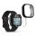 Sada 2 krytů pro Fitbit Versa 3 / Sense, silikon, černý, 53390.02