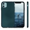 Pouzdro pro Apple iPhone 11, silikonové, zelené, 50762.14