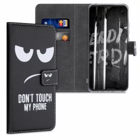   Kryt pro Xiaomi Redmi 9C, Ekologická kůže, Černý, 52852.02