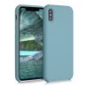 Pouzdro pro Apple iPhone X / iPhone XS, silikonové, modré, 42495.206