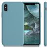 Pouzdro pro Apple iPhone X / iPhone XS, silikonové, modré, 42495.206