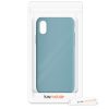 Pouzdro pro Apple iPhone X / iPhone XS, silikonové, modré, 42495.206