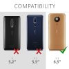 Pouzdro pro Nokia 5.3, silikonové, zelené, 53552.14