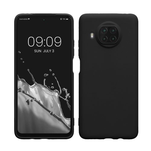 Pouzdro pro Xiaomi Mi 10T Lite 5G, silikonové, černé, 53621.47