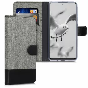   Pouzdro pro Samsung Galaxy S20 FE, textilní, šedé, 53611.22