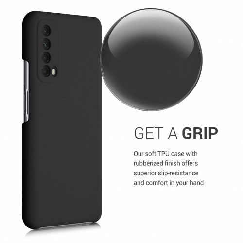 Pouzdro pro Huawei P Smart (2021), silikonové, černé, 53632.47