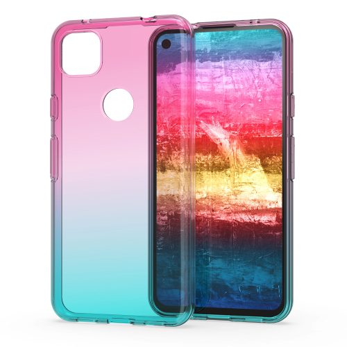 Pouzdro pro Google Pixel 4a 5G, silikonové, růžové, 53636.01