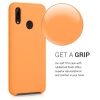 Pouzdro pro Huawei P Smart (2019), silikonové, oranžové, 47824.150