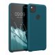 Pouzdro pro Google Pixel 4a, silikonové, zelené, 52549.57