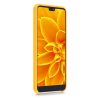 Pouzdro pro Huawei P20, silikonové, oranžové, 45689.180