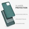 Pouzdro pro Apple iPhone 11 Pro Max, silikonové, zelené, 49725.171