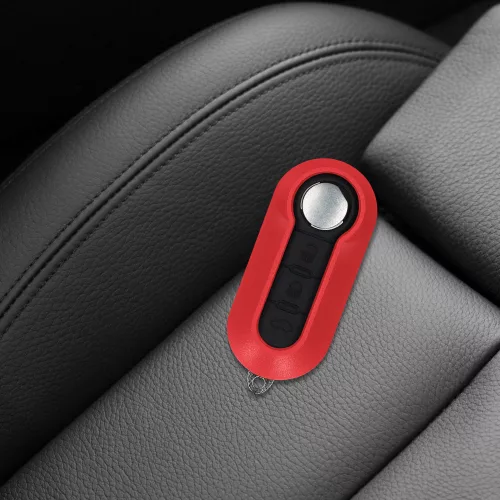 Klíčenka pro Fiat / Lanica – 3 tlačítka, plast, červená, 48232.09
