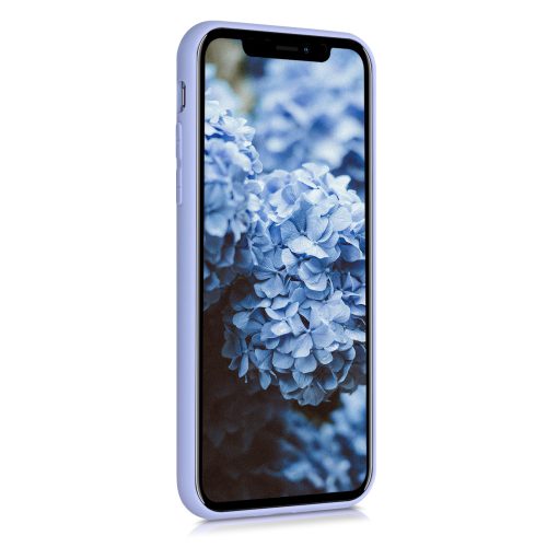 Pouzdro pro Apple iPhone X / iPhone XS, silikonové, fialové, 42492.139