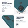 Pouzdro pro Google Pixel 4a 5G, silikonové, zelené, 53779.57