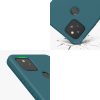 Pouzdro pro Google Pixel 4a 5G, silikonové, zelené, 53779.57
