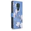 Kryt pro Motorola Moto G9 Play / Moto E7 Plus, eko kůže, modrý, 53405.02