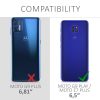 Kryt pro Motorola Moto G9 Play / Moto E7 Plus, eko kůže, modrý, 53405.02