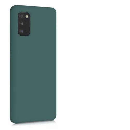 Pouzdro pro Samsung Galaxy A41, silikonové, zelené, 52301.169