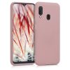 Pouzdro pro Samsung Galaxy A20e, silikonové, růžové, 48738.193