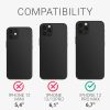 Pouzdro pro Apple iPhone 12 Pro Max, silikonové, oranžové, 53941.69