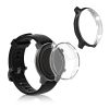 Sada 2 pouzder pro Xiaomi Amazfit GTR 2 / Amazfit GTR 2e, silikon, průhledná / černá, 53907.02