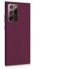 Pouzdro pro Samsung Galaxy Note 20 Ultra, silikonové, fialové, 52842.187