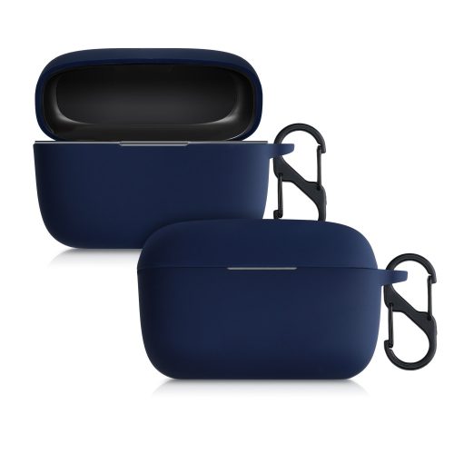 Pouzdro na sluchátka JBL Live 300TWS, Kwmobile, Modré, silikonové, 53956.17