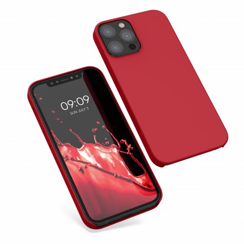 Pouzdro pro Apple iPhone 12 / iPhone 12 Pro, silikonové, červené, 52641.208