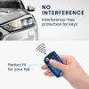 Krytka na klíče od auta pro VW / Škoda / Seat - 3 tlačítka, kwmobile, silikonová, modrá / černá, 54022.02