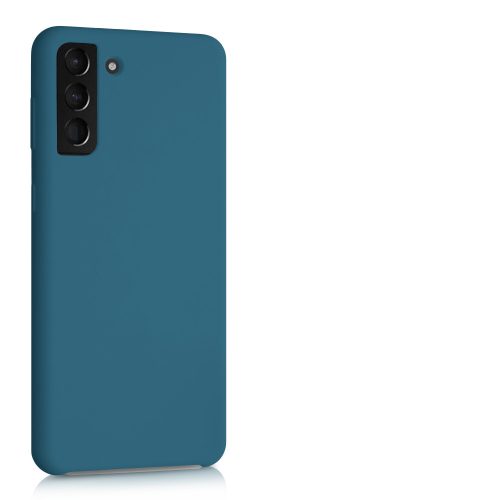 Pouzdro pro Samsung Galaxy S21 Plus, silikonové, zelené, 54066.57