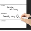 Tabla combinata Navaris, whiteboard, creta si pluta, magnetica, 70x50 cm, multicolor, pluta/MDF