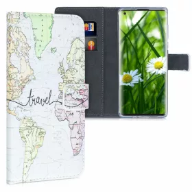   Kryt pro Motorola Edge, Ekologická kůže, Vícebarevný, 52760.03