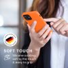 Pouzdro pro Apple iPhone 12 Mini, silikonové, oranžové, 52640.150
