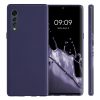 Pouzdro pro LG Velvet, silikonové, modré, 52532.182