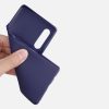 Pouzdro pro LG Velvet, silikonové, modré, 52532.182