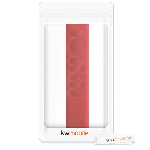 Pouzdro na dálkové ovládání Shield TV Pro/Shield 4K HDR, Kwmobile, červené, silikonové, 53359.09