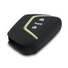Krytka na klíče od auta pro VW / Škoda / Seat - 3 tlačítka, kwmobile, silikonová, černá, 54313.04