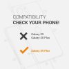 Pouzdro pro Samsung Galaxy S9 Plus, silikonové, růžové, 44183.156