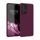 Pouzdro pro Samsung Galaxy A52, silikonové, fialové, 54346.187