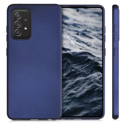 Pouzdro pro Samsung Galaxy A52 / Galaxy A52 5G / Galaxy A52s 5G, silikonové, modré, 54351.64