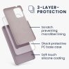 Pouzdro pro Samsung Galaxy A52 / Galaxy A52 5G / Galaxy A52s 5G, silikonové, růžové, 54347.192
