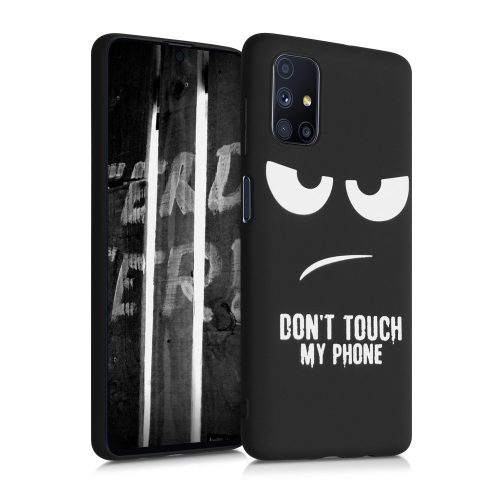 Pouzdro pro Samsung Galaxy M51, silikonové, černé, 54375.01