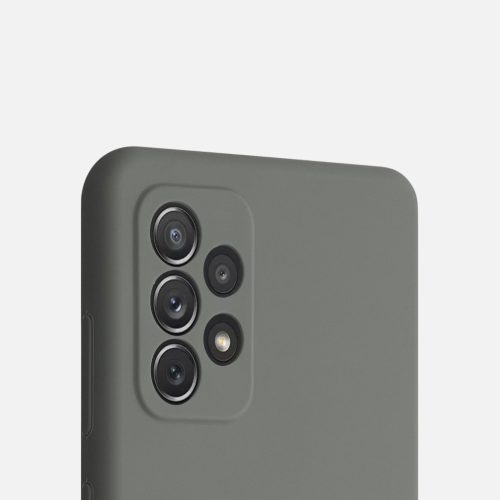 Pouzdro pro Samsung Galaxy A72, silikonové, šedé, 54359.155