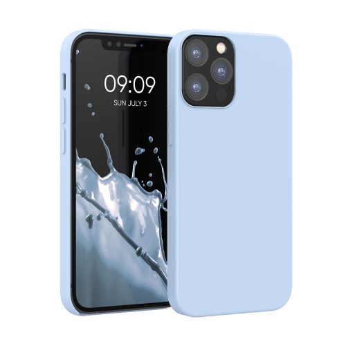 Pouzdro pro iPhone 12 / iPhone 12 Pro, silikonové, modré, 52641.58