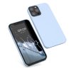 Pouzdro pro iPhone 12 / iPhone 12 Pro, silikonové, modré, 52641.58